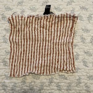 Forever 21 Smocked Tube Top